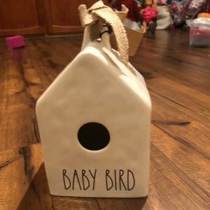 Rae Dunn baby bird birdhouse